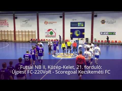 Futsal: Újpest FC-220Volt - Scoregoal Kecskeméti FC 2-6 (0-2)