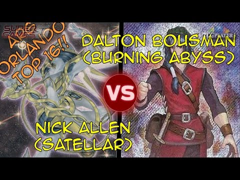 ARG Orlando Top 16: Dalton Bousman (Burning Abyss) vs. Nick Allen (Satellar)