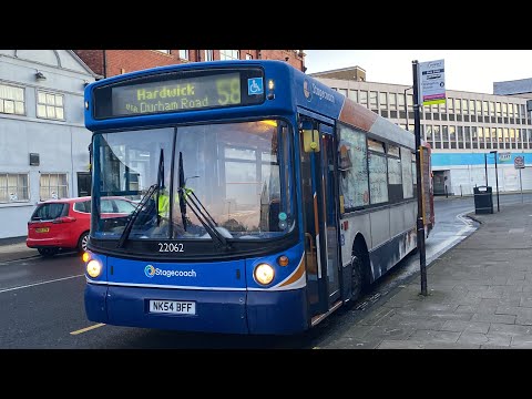 Stagecoach North East MAN 18.240LF Alexander ALX300 22062 NK54BFF 58 to Hardwick