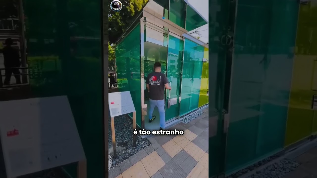 TRANSPARENT TOILETS IN JAPAN! #funfacts