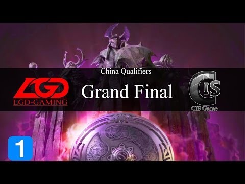 LGD vs CIS #1. The International 2014 - Qualifiers