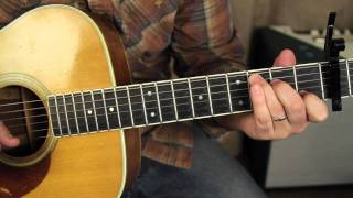 Fleetwood Mac - Landslide - Lesson  acoustic fingerpicking guitar lesson tutorial