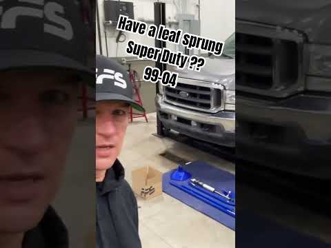 Ford Makes Some Crazy Steering!! #truck #diesel #lifted #powerstroke #steering #superduty #99-04