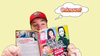Spy Ninjas Book UNCOVERED! By...  Unknown!? The Ultimate Guidebook! Who... or What is Unknown?!