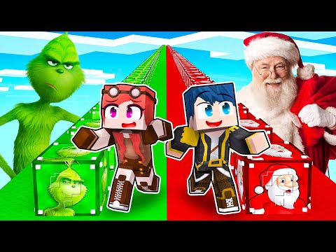 LUCKY BLOCK DEL GRINCH VS LUCKY BLOCK DI BABBO NATALE! - MINECRAFT