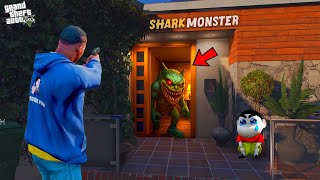Shark Monster Attack Shinchan and Franklin In GTA 5 | Paradox FTW