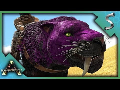 MUTATED SABERTOOTH! SABERTOOTH PACK BREEDING! - Ark: RAGNAROK [DLC Gameplay S3E15]