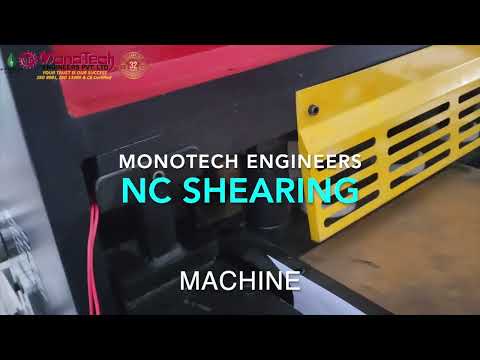 Shearing Machine Monotech Engineers