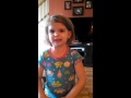 Reagan Singing Twinkle Twinkle Little Star Good Night Song
