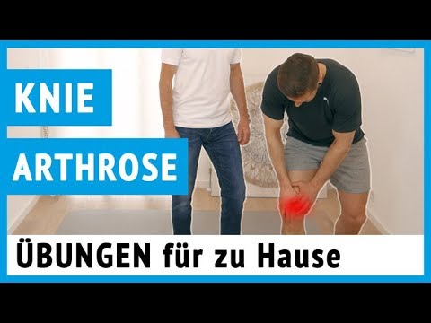 Arthrose im Knie - 3 Übungen für zu Hause (Gonarthrose)