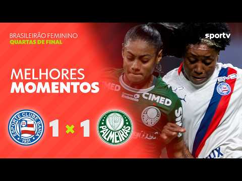 Gols e melhores lances de Bahia x Palmeiras