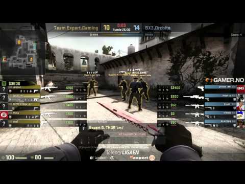 Telenorligaen våren 2015: Counter-Strike: GO runde 6, BX3 vs. Expert - kamp 1