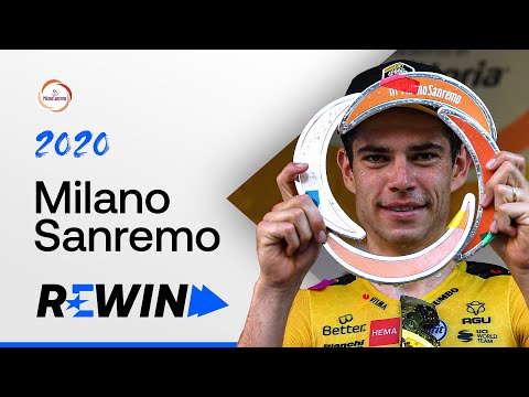VAN AERT fa il cannibale: batttuto Alaphilippe allo sprint a SANREMO | 2020 | REWIND