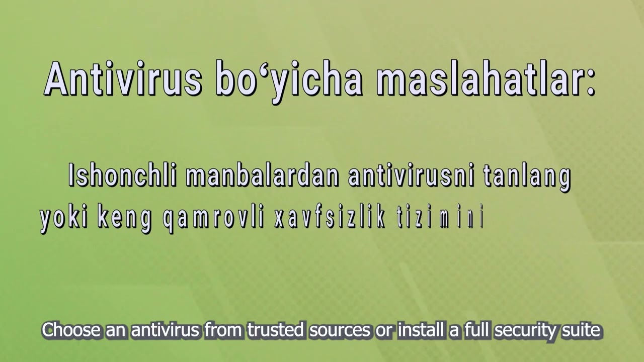 Cybersecurity 3   About Antivirus