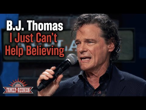 B.J. Thomas sings "I Just Can't Help Believing"
