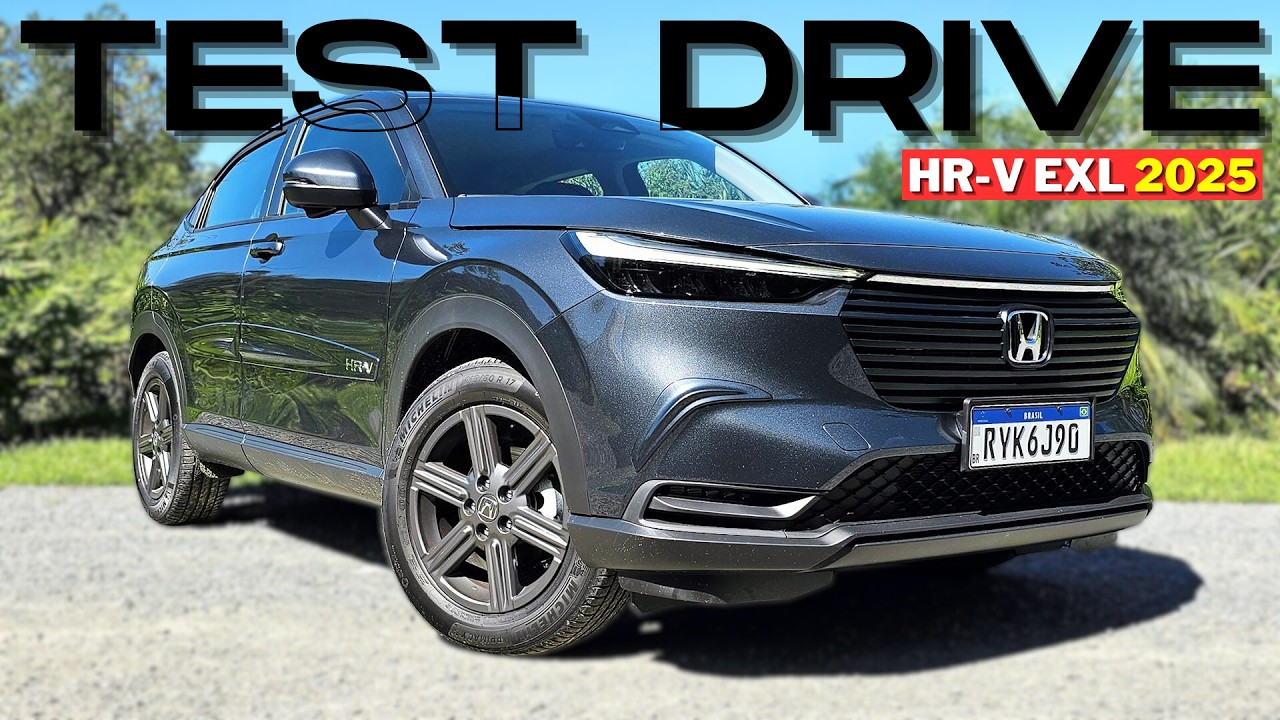 Honda HR-V EXL 2025 com motor mais moderno e econômico! ANDA BEM? e o preço?