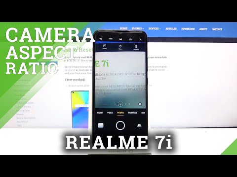 How to Change Aspect Ratio in Realme 7i – Camera Frame Options