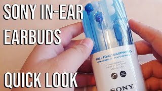 Sony In-Ear Earbuds | Quick Look (Sony MDR-EX15AP)