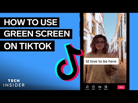 TikTokでグリーンスクリーンを使うには (How To Use Green Screen On TikTok)
