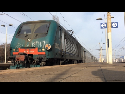 E.464-235 + CARROZZE "Casaralta" TRENORD ARRIVO STAZIONE DI SESTO SAN GIOVANNI