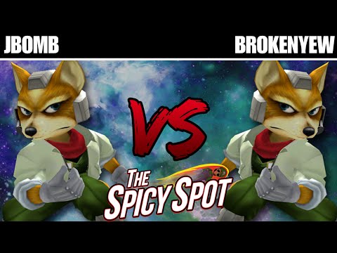 The Spicy Spot: JBomb (Fox) vs brokenyew (Fox) - Grand Finals - Melee