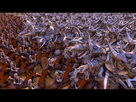 UEBS 2 | 15 000 Giant Ogres Vs 15 000 Cavalrys | Ultimate Battle Simulator 2 | UEBS 2