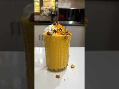 Mango Mastani Recipe | Mango Shake 🥭| Rachna Panchal #shorts #shortsfeed #viralvideo #mangoshake