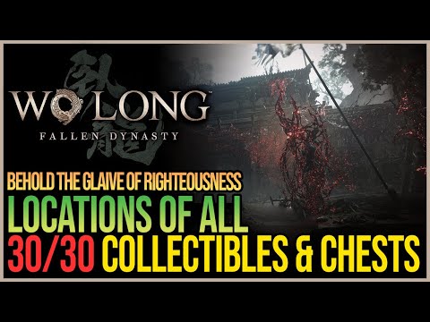 Behold the Glaive of Righteousness All Collectibles Wo Long Fallen Dynasty