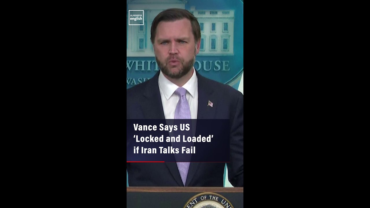 Video | Vance Says US ‘Locked And Loaded’ If Iran Talks Fail