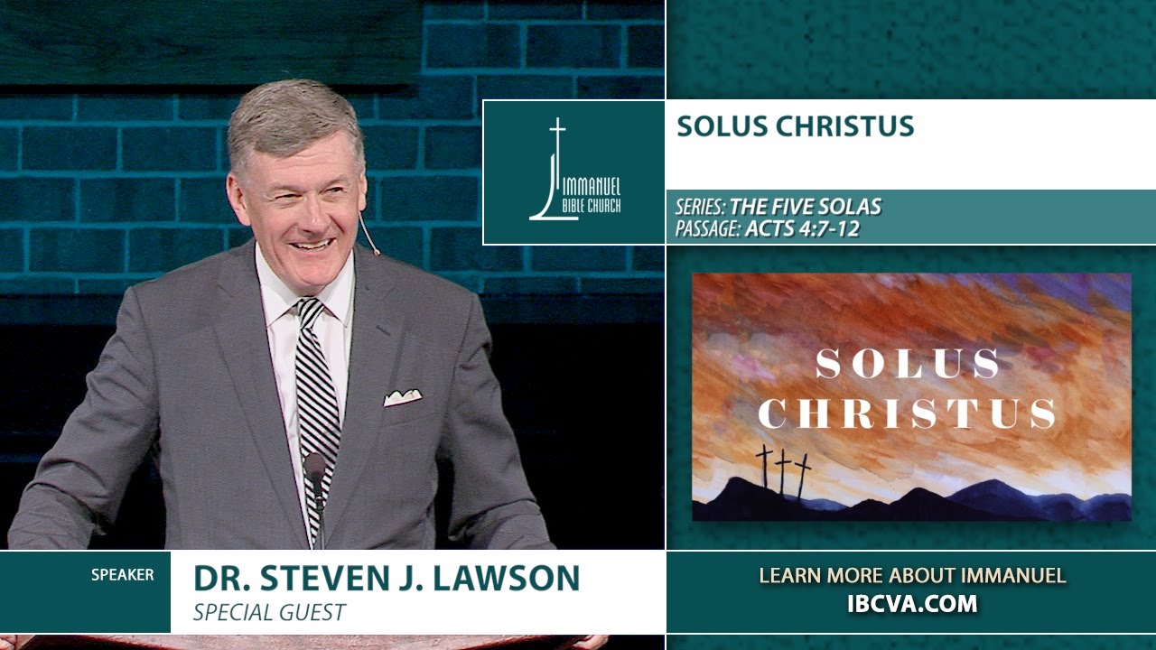 Message: Solus Christus