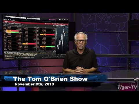 November 8th, The Tom O'Brien Show on TFNN - 2019