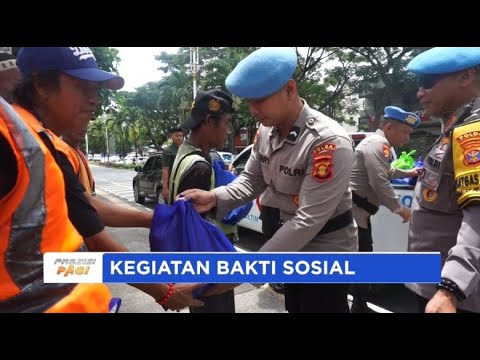 PERINGATI HUT KE 22, BRIDPOPAM POLDA KALTIM BAGIKAN SEMBAKO