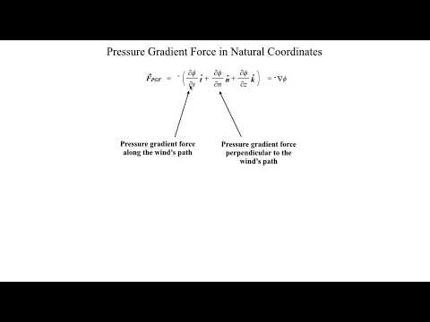 METR2023 - Lecture 10 - Segment 4: Pressure Gradient Force in Natural Coordinates