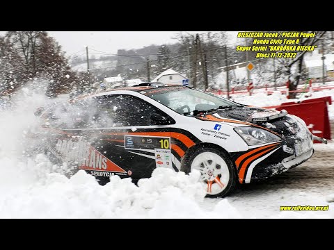 BIESZCZAD Jacek / PICZAK Paweł - Honda Civic Type R- Super Sprint "BARBÓRKA BIECKA" Biecz 11-12-2022