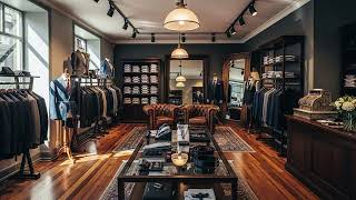 ｢플레이리스트｣ 🤵 남자의 완성은 정장이지 👔 l 🕴️ Gentle Jazz Tailor Shop | 🎩 Classy Lounge BGM for Refined Men 🎷