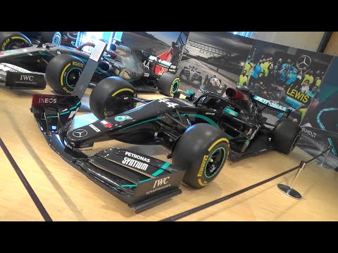 Mercedes-AMG F1 Race Cars 2014 to 2020 - Silver Arrow - Mercedes-Benz Museum Stuttgart