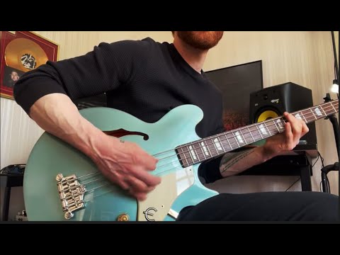 Epiphone Jack Casady - Pick Vs Fingers