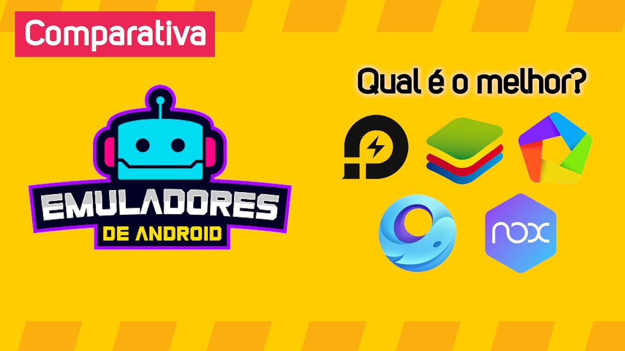 Melhor Emulador de Android para PC 2024 🤖💻 (Fraco Médio e forte)