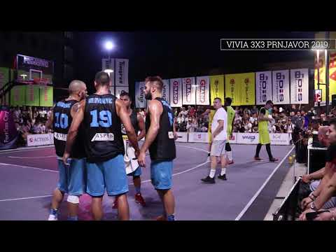 Vivia 3x3 Prnjavor 2019. RALJA (SRB)  – TEAM ANTWERP (BEL) 20:18 (1/2 finals)