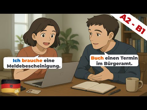Deutsch lernen durch Hören | Niveau A2-B1 | Deutsch Lernen mit Alltag Dialogen