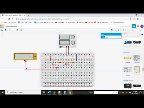 Introduction to Tinkercad with a Series DC circuit