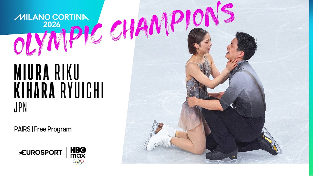 Miura and Kihara Win Japan’s First-Ever Olympic Pairs Gold