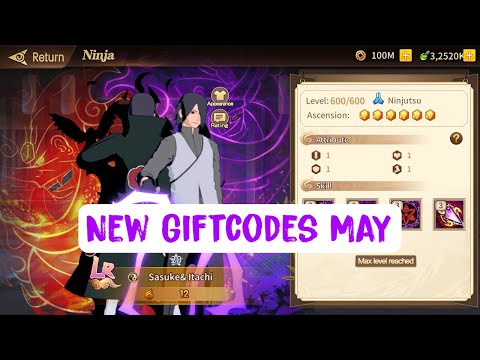 Nindo Fire Will New Giftcodes May 13 - Add New LR Sarada Uchiha Naruto RPG Game