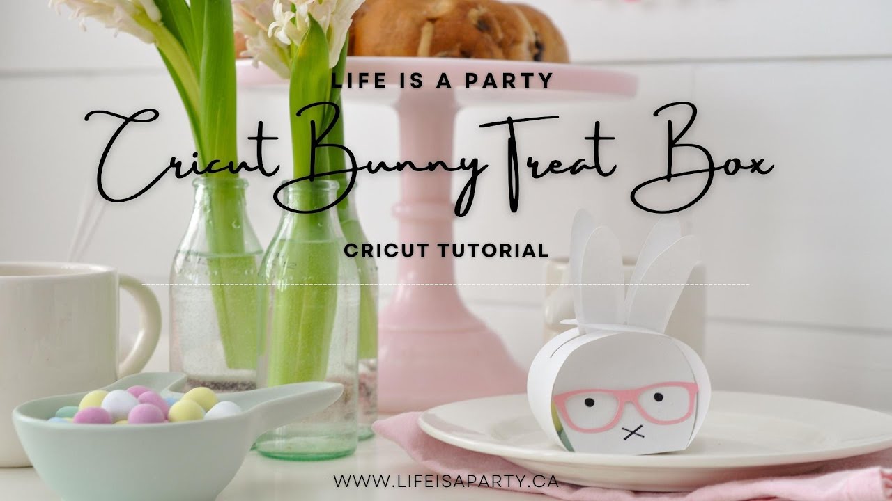 Cricut Bunny Treat Box