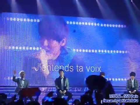 [FANCAM] 120406 SS4 Paris - Our love (cut)