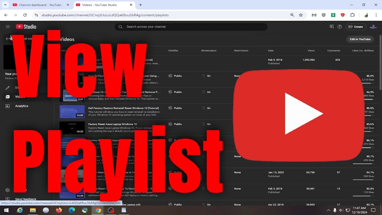 How To View Your YouTube Playlist [Guide]