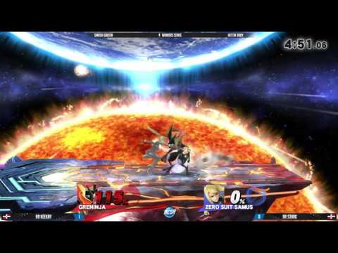 Smash Gaiden: Hit em' baby Winners semis RR-Keekay (Greninja) VS RR Stark (ZSS)