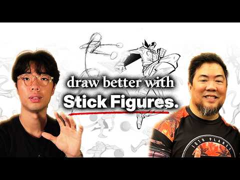 Stick Figures Fixed My Drawing ft. Tony Siruno (Spider-Verse Artist)