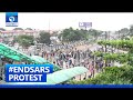 #ENDSARS: Protesters Cordon Off Berger, Allen Avenue And Alausa
