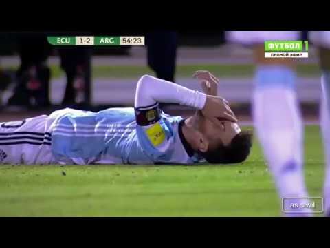 Argentina vs Ecuador (3-1)   Messi  Goals ( World Cup Qualifier 2018 )